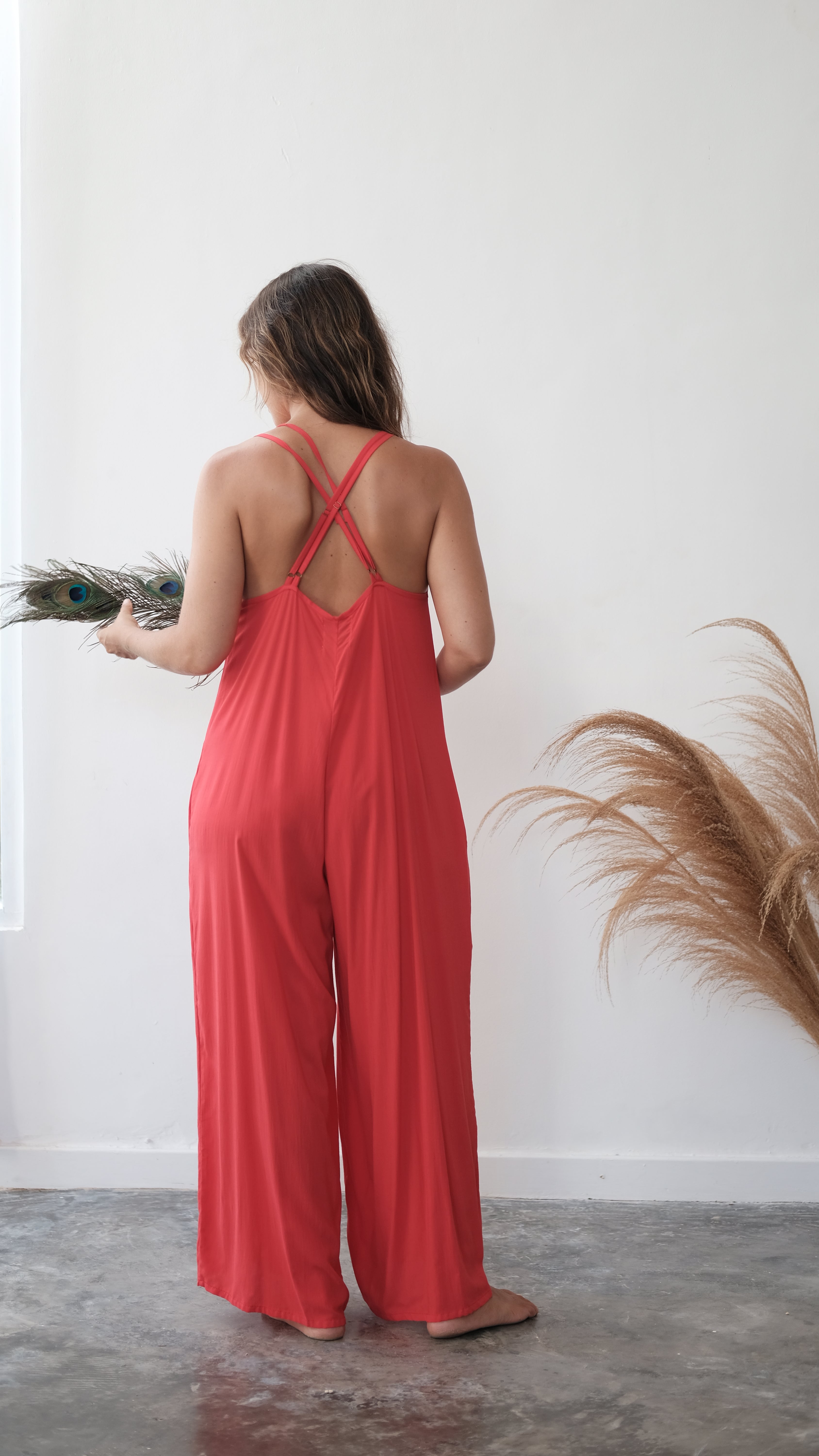 Shu Jumpsuit Red